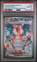 PSA 10 2023 CHARIZARD ex OBSIDIAN FLAMES - SIR