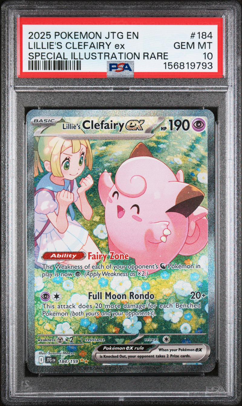 PSA 10 2025 LILLIE'S CLEFAIRY ex JOURNEY TOGETHER - SIR