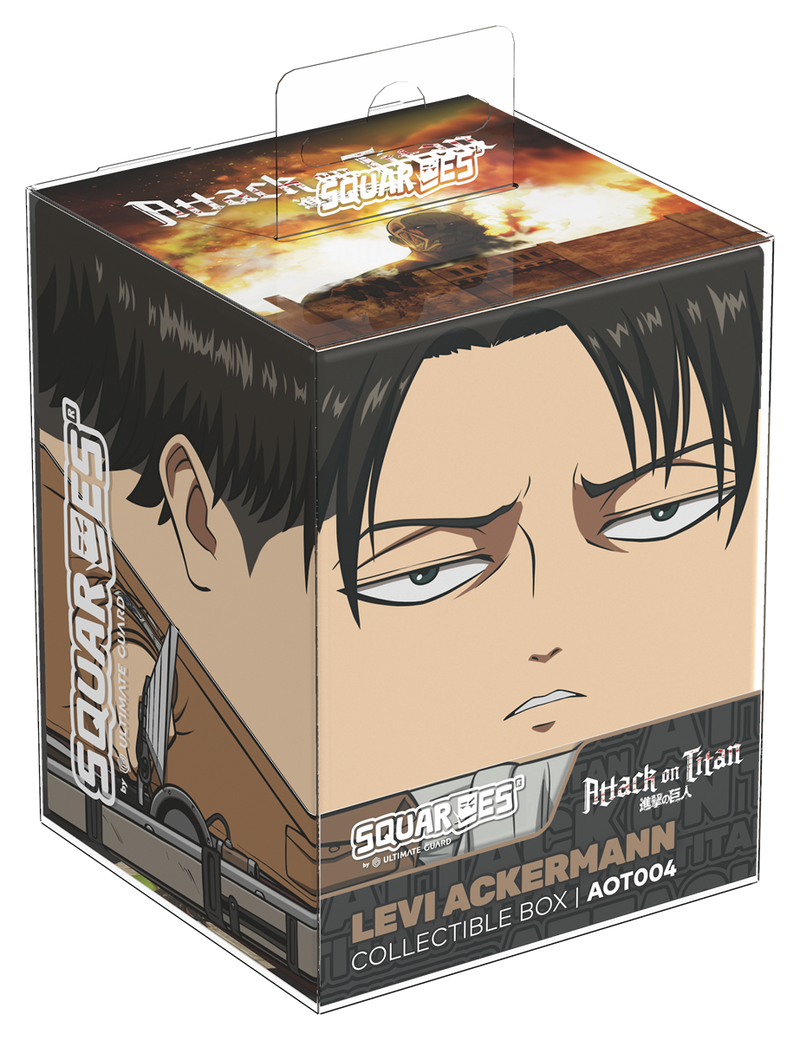 SQUAROE: Attack on Titan - Levi Ackerman  -  Deck Box | 100+