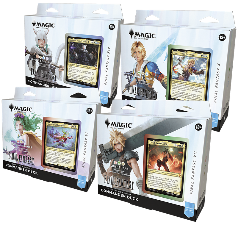 Final Fantasy - Collector Commander | Set of 4 Decks