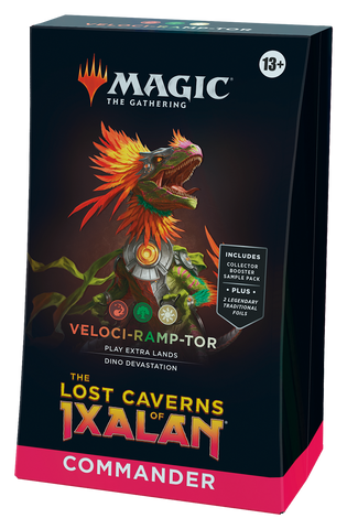 The Lost Caverns of Ixalan: Commander Deck - Veloci-ramp-tor