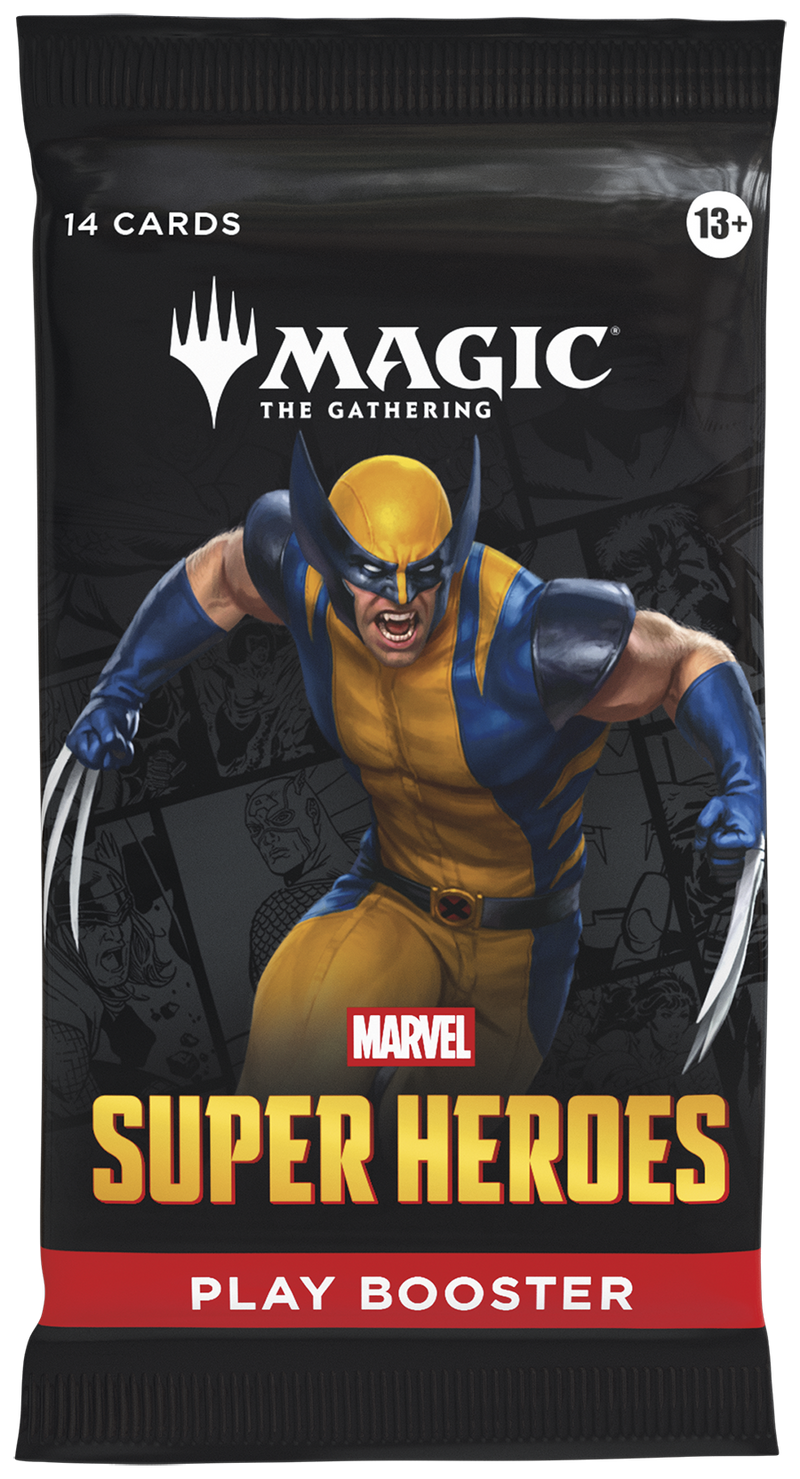Marvel Super Heroes - Play Booster Pack [PREORDER - JUNE 19 RELEASE]