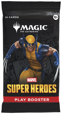 Marvel Super Heroes - Play Booster Pack [PREORDER - JUNE 19 RELEASE]