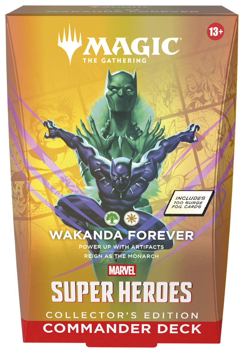 Marvel Super Heroes - Collector Commander Deck | Wakanda Forever
