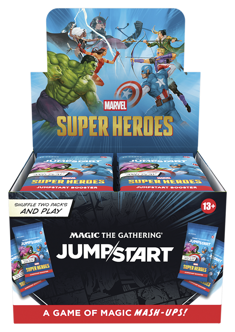 Marvel Super Heroes - Jumpstart Booster Box [PREORDER - JUNE 19 RELEASE]