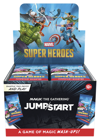 Marvel Super Heroes - Jumpstart Booster Box [PREORDER - JUNE 19 RELEASE]