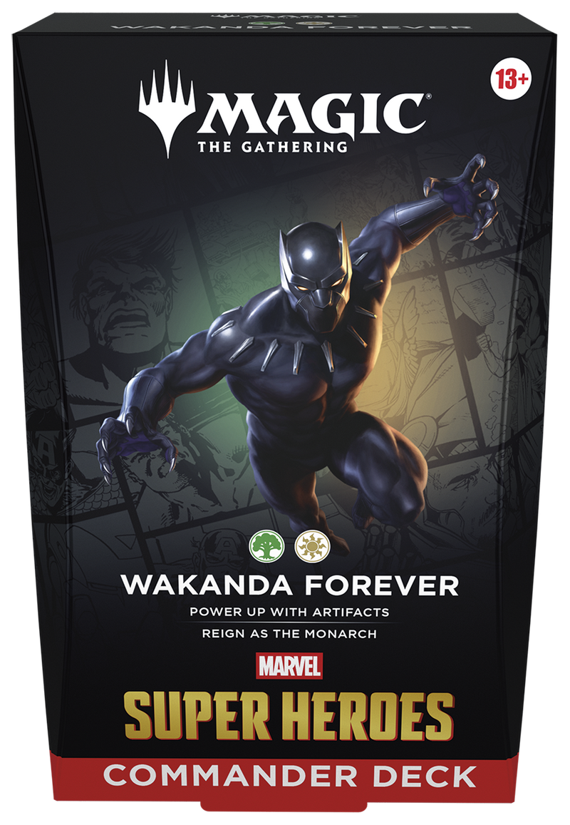 Marvel Super Heroes - Commander Deck | Wakanda Forever