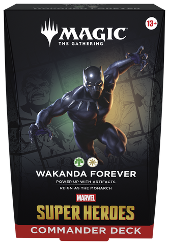 Marvel Super Heroes - Commander Deck | Wakanda Forever