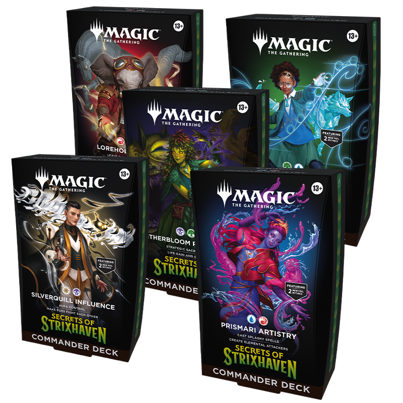 Secrets of Strixhaven - Commander | Set of 5 Decks