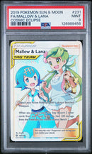 PSA 9 2019 MALLOW & LANA COSMIC ECLIPSE - ALT ART