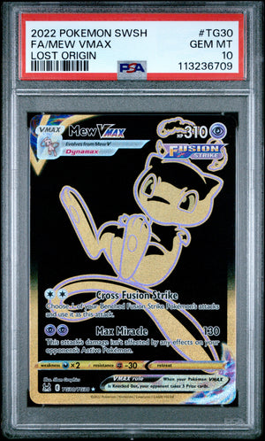 PSA 10 2022 MEW VMAX LOST ORIGIN - FA