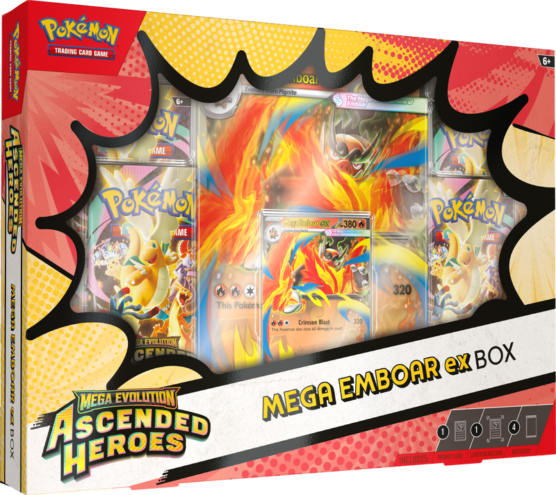 Pokémon TCG: Mega Evolution - Ascended Heroes | Mega Emboar ex