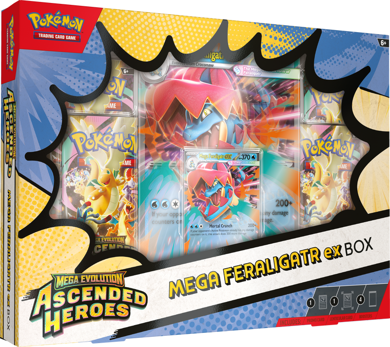 Pokémon TCG: Mega Evolution - Ascended Heroes | Mega Feraligatr ex