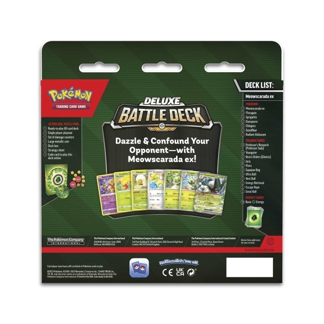 Pokémon TCG: Deluxe Battle Deck - Meowscarada EX