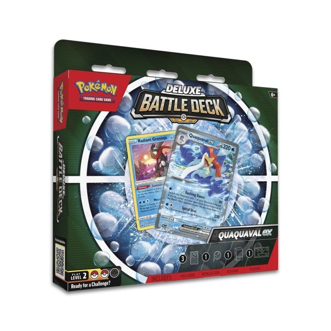 Pokémon TCG: Deluxe Battle Deck - Quaquaval EX