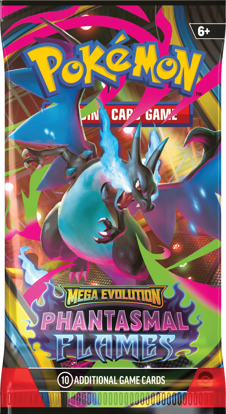 Pokémon TCG: Mega Evolution - Phantasmal Flames | Booster Pack