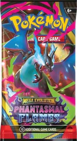 Pokémon TCG: Mega Evolution - Phantasmal Flames | Booster Pack