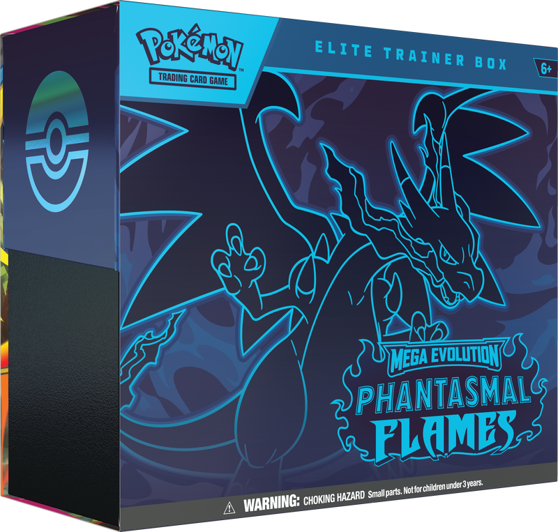 Pokémon TCG: Mega Evolution: Phantasmal Flames | Elite Trainer Box