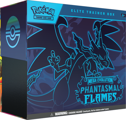 Pokémon TCG: Mega Evolution: Phantasmal Flames | Elite Trainer Box