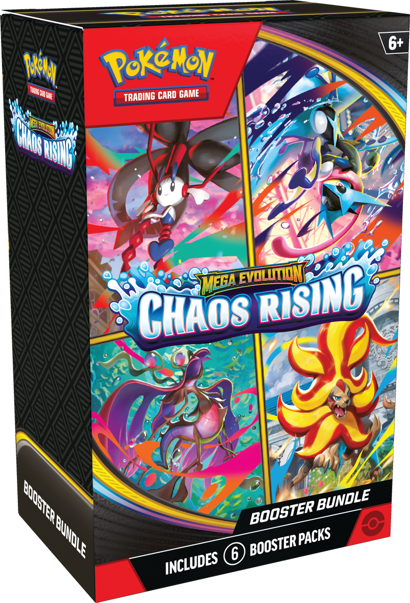 Pokémon TCG: Mega Evolution: Chaos Rising | Booster Bundle
