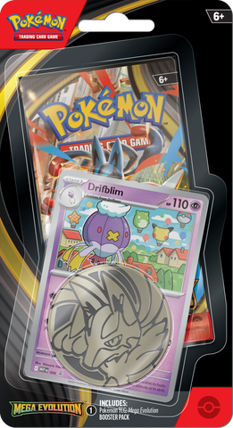 Pokémon TCG: Mega Evolution | One-Booster Blister Pack - Drifblim Promo Card