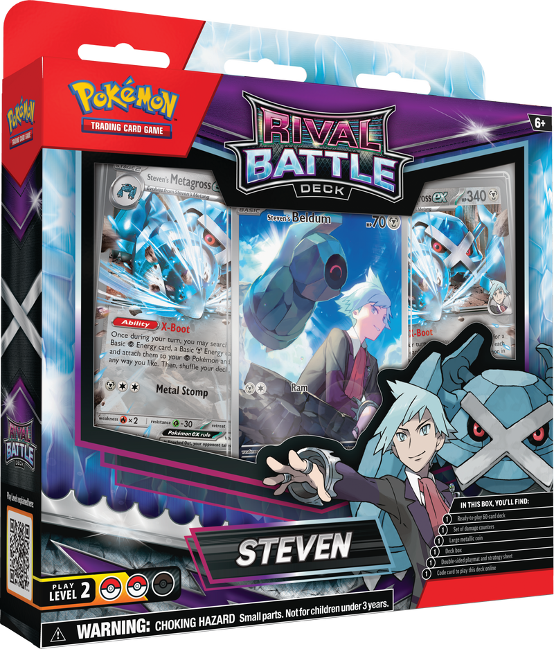 Pokémon TCG: Rival Battle Deck - Steven