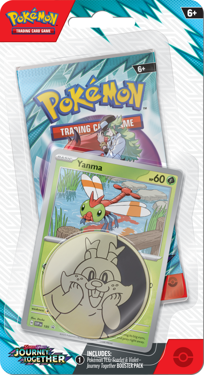 Pokémon TCG: Scarlet & Violet - Journey Together | Blister Pack - Yanma Promo Card