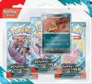Pokémon TCG: Scarlet & Violet - Journey Together | Three-Booster Blister Pack - Scrafty Promo Card