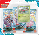 Pokémon TCG: Scarlet & Violet - Journey Together | Three-Booster Blister Pack - Yanmega Promo Card
