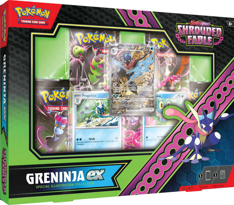 Pokémon TCG: Scarlet & Violet - Shrouded Fable | Special Illustration Collection - Greninja ex