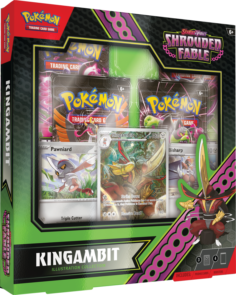 Pokémon TCG: Scarlet & Violet - Shrouded Fable | Illustration Collection - Kingambit