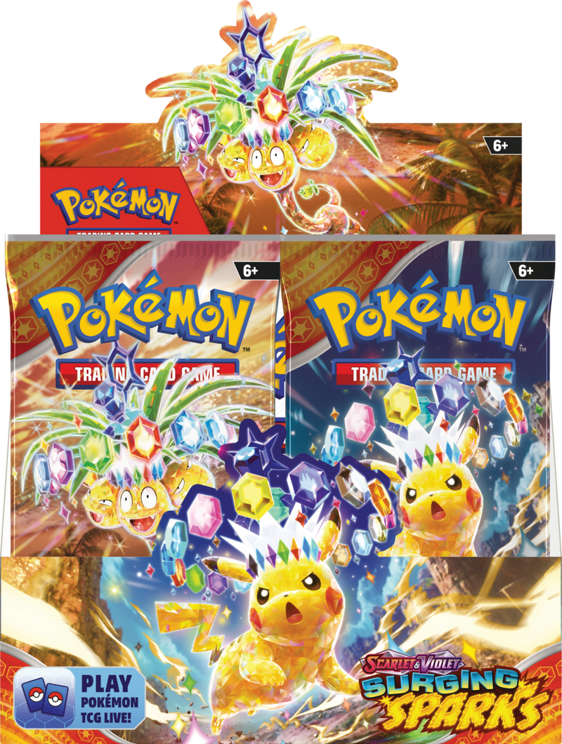 Pokémon TCG: Scarlet & Violet - Surging Sparks | Booster Box
