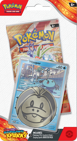 Pokémon TCG: Scarlet & Violet - Surging Sparks | Blister Pack - Wooper Promo Card