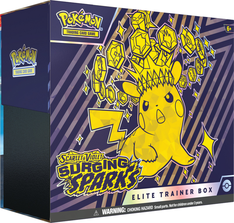 Pokémon TCG: Scarlet & Violet - Surging Sparks | Elite Trainer Box