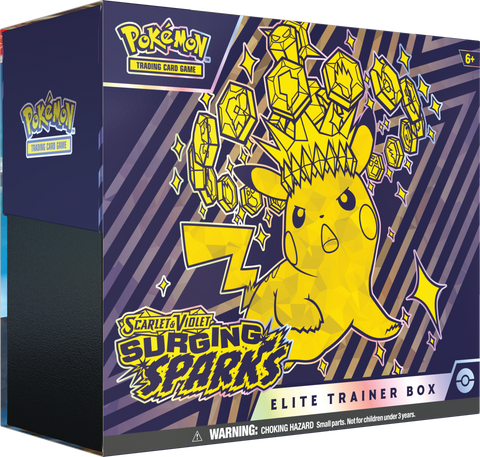 Pokémon TCG: Scarlet & Violet - Surging Sparks | Elite Trainer Box