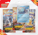 Pokémon TCG: Scarlet & Violet - Surging Sparks |  Three Booster Blister Pack - Quagsire Promo Card