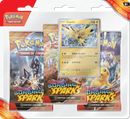 Pokémon TCG: Scarlet & Violet - Surging Sparks |  Three Booster Blister Pack - Zapdos Promo