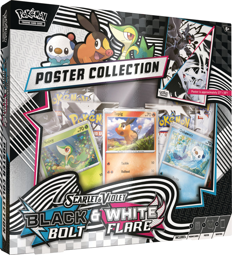 Pokémon TCG: Scarlet & Violet - Black Bolt & White Flare | Poster Collection