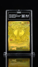 TAG 8.5 2025 MEGA CHARIZARD X EX PHANTASMAL FLAMES - GOLD