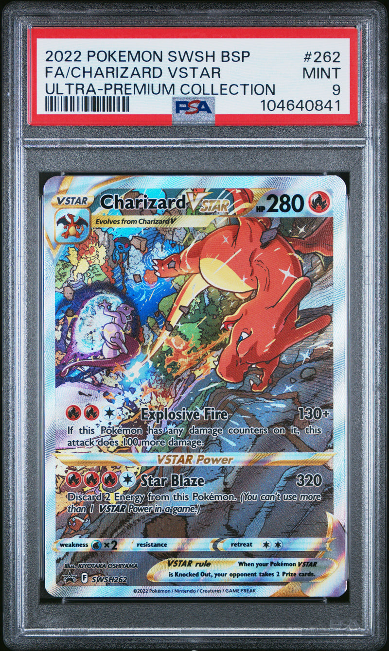 PSA 9 2022 SWSH UPC CHARIZARD VSTAR - FULL ART