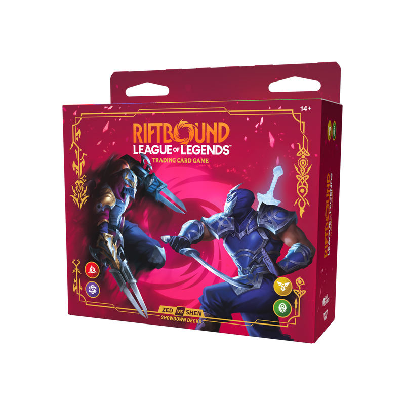 Riftbound: League of Legends TCG: Vendetta - Showdown Decks: Zed vs. Shen