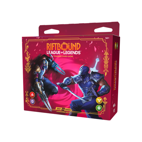 Riftbound: League of Legends TCG: Vendetta - Showdown Decks: Zed vs. Shen
