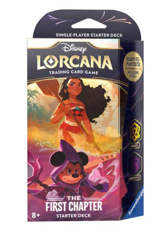 Disney Lorcana: The First Chapter | Starter Deck - Amber & Amethyst