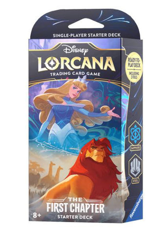 Disney Lorcana: The First Chapter | Starter Deck - Sapphire & Steel