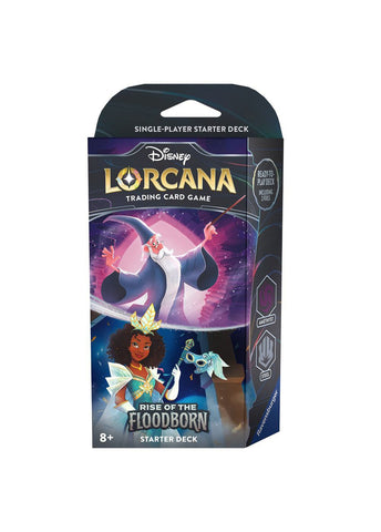 Disney Lorcana: Rise of the Floodborn | Starter Deck - Amethyst & Steel