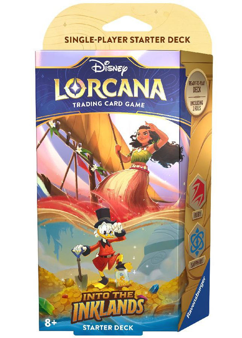 Disney Lorcana: Into the Inklands | Starter Deck - Sapphire & Ruby