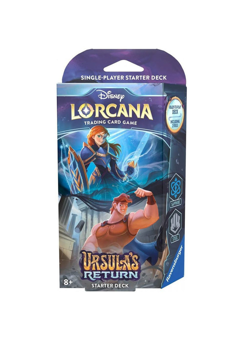 Disney Lorcana: Ursula's Return | Starter Deck - Sapphire & Steel