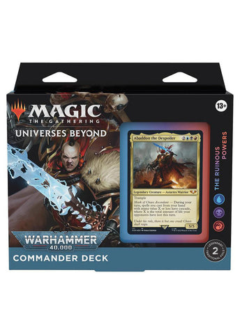 Universes Beyond: Warhammer 40,000 Commander Deck - The Ruinous Powers
