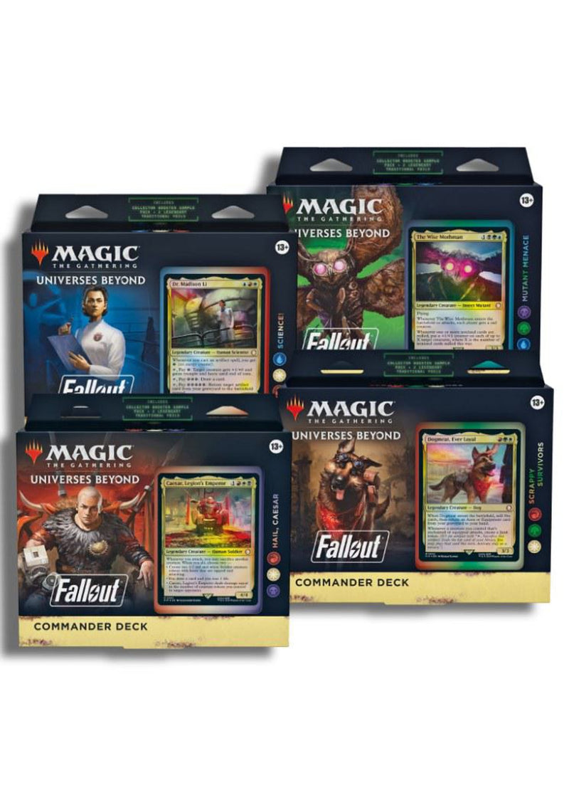 Fallout - Set of 4 Decks