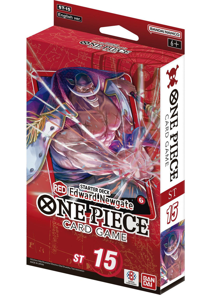 One Piece Card Game: Starter Deck - RED Edward Newgate [ST-15]